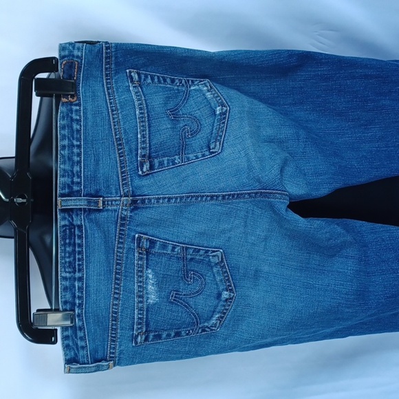 AG Premiere Skinny Straight Jeans Distressed sz 29 - Picture 7 of 9